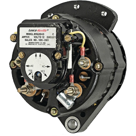 Db Electrical Alternator for Leece Neville 110-403, 110-603, 8MR2070T, 8MR2070TA LNP-110-603